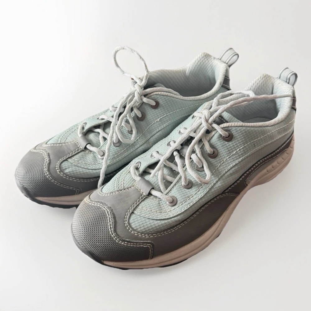L.L.Bean Women’s Shoes Size 10 Gray Green Walking Hiking Trail Outdoor Comfort